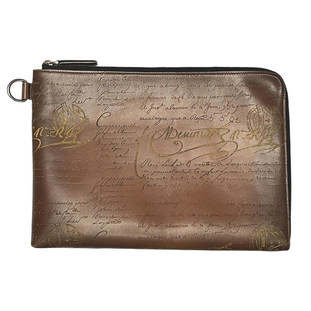 Berluti Nino GM Scritto Bag Leather
